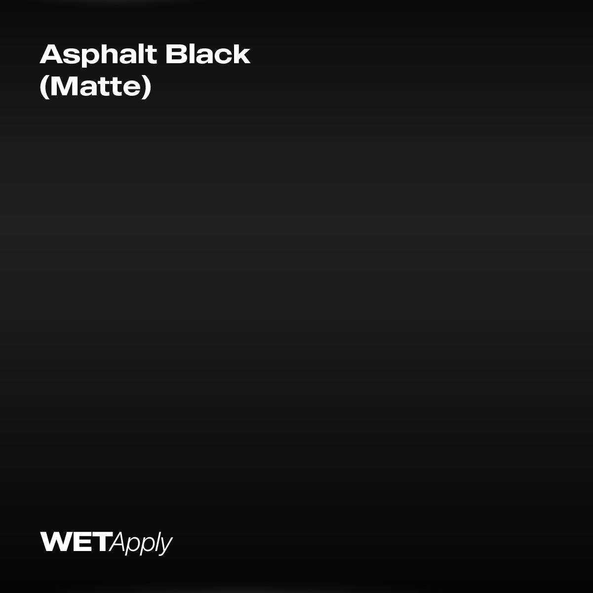 Asphalt Black (Matte) paint protection film installed on vehicle – premium automotive PPF