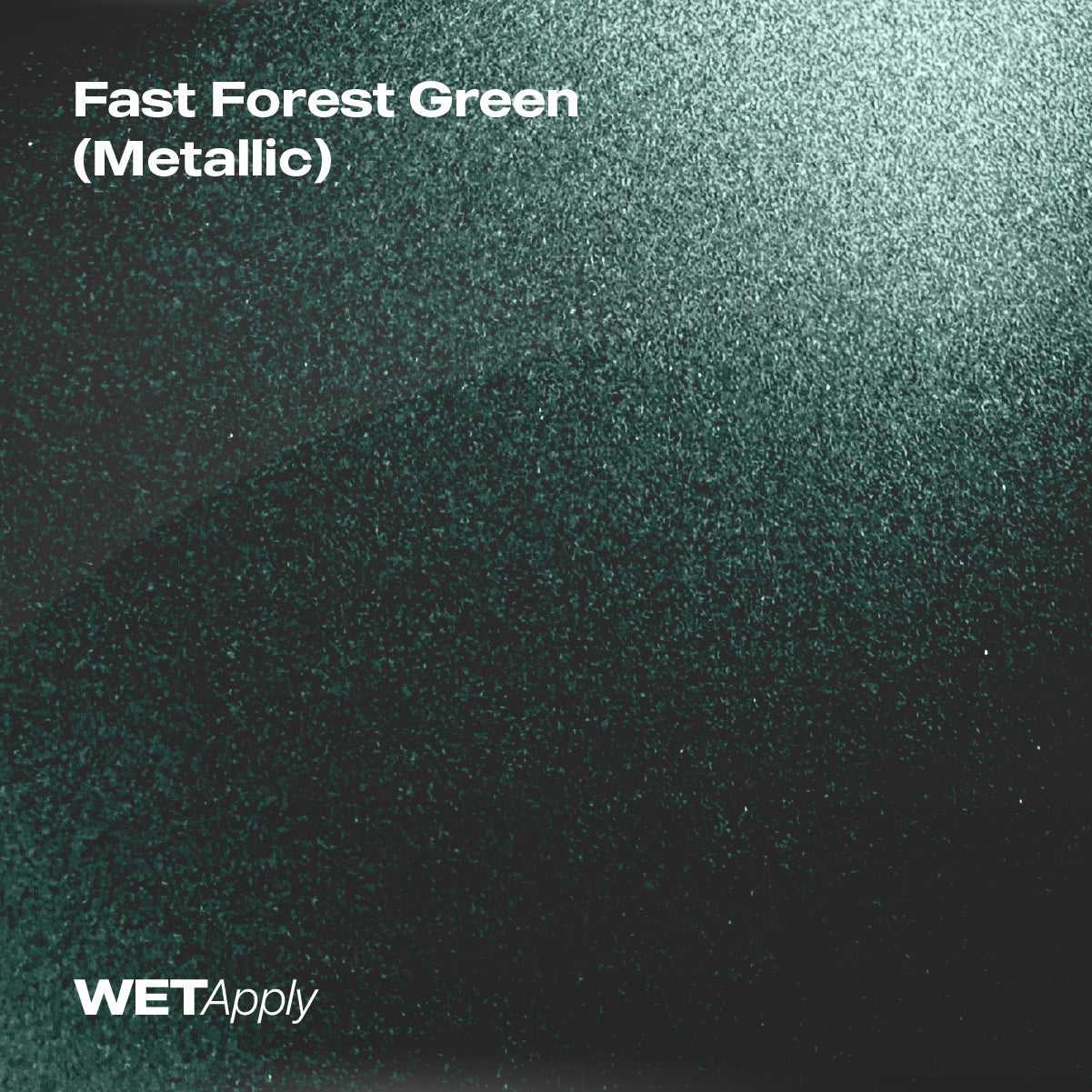 Fast Forest Green (Metallic) paint protection film installed on vehicle – premium automotive PPF
