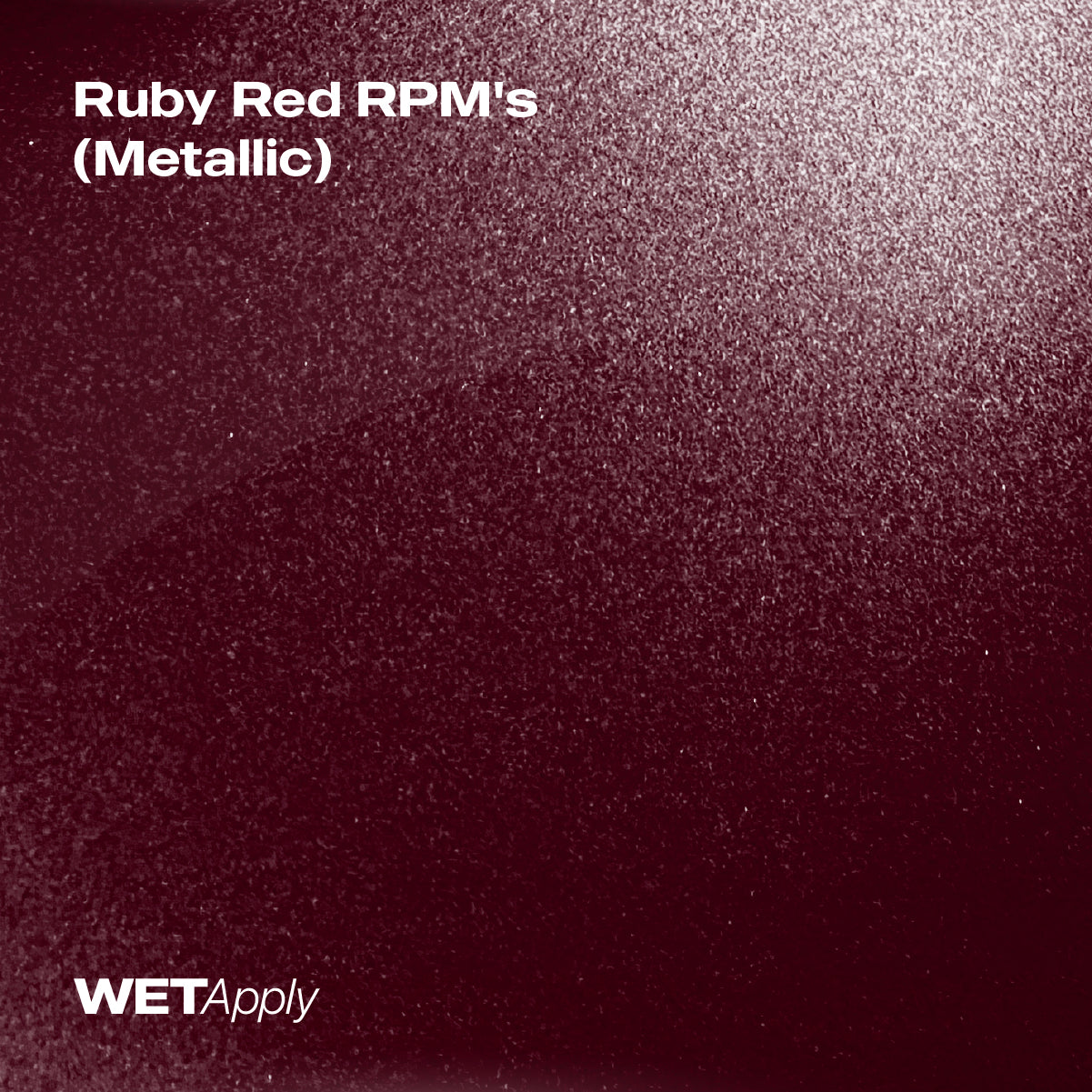 Ruby Red RPM’s (Metallic) paint protection film installed on vehicle – premium automotive PPF