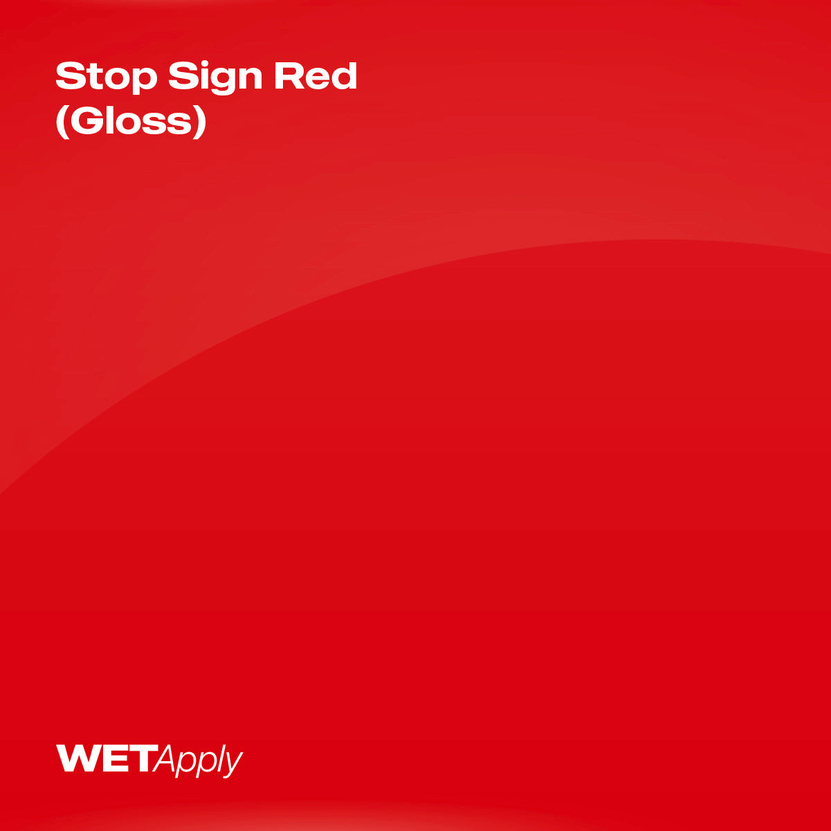 Stop Sign (Gloss) paint protection film installed on vehicle – premium automotive PPF