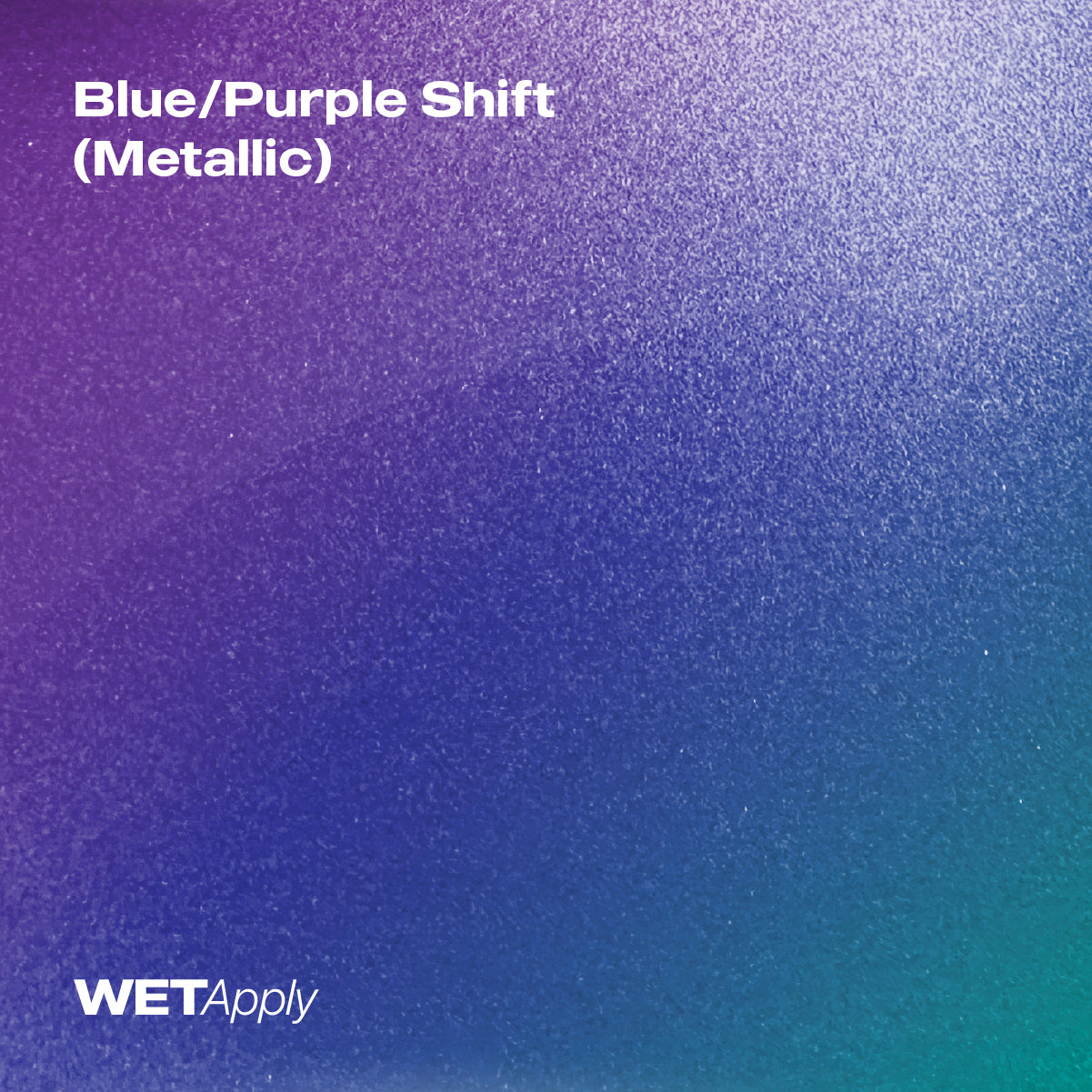 Blue/Purple Shift (Metallic) paint protection film installed on vehicle – premium automotive PPF