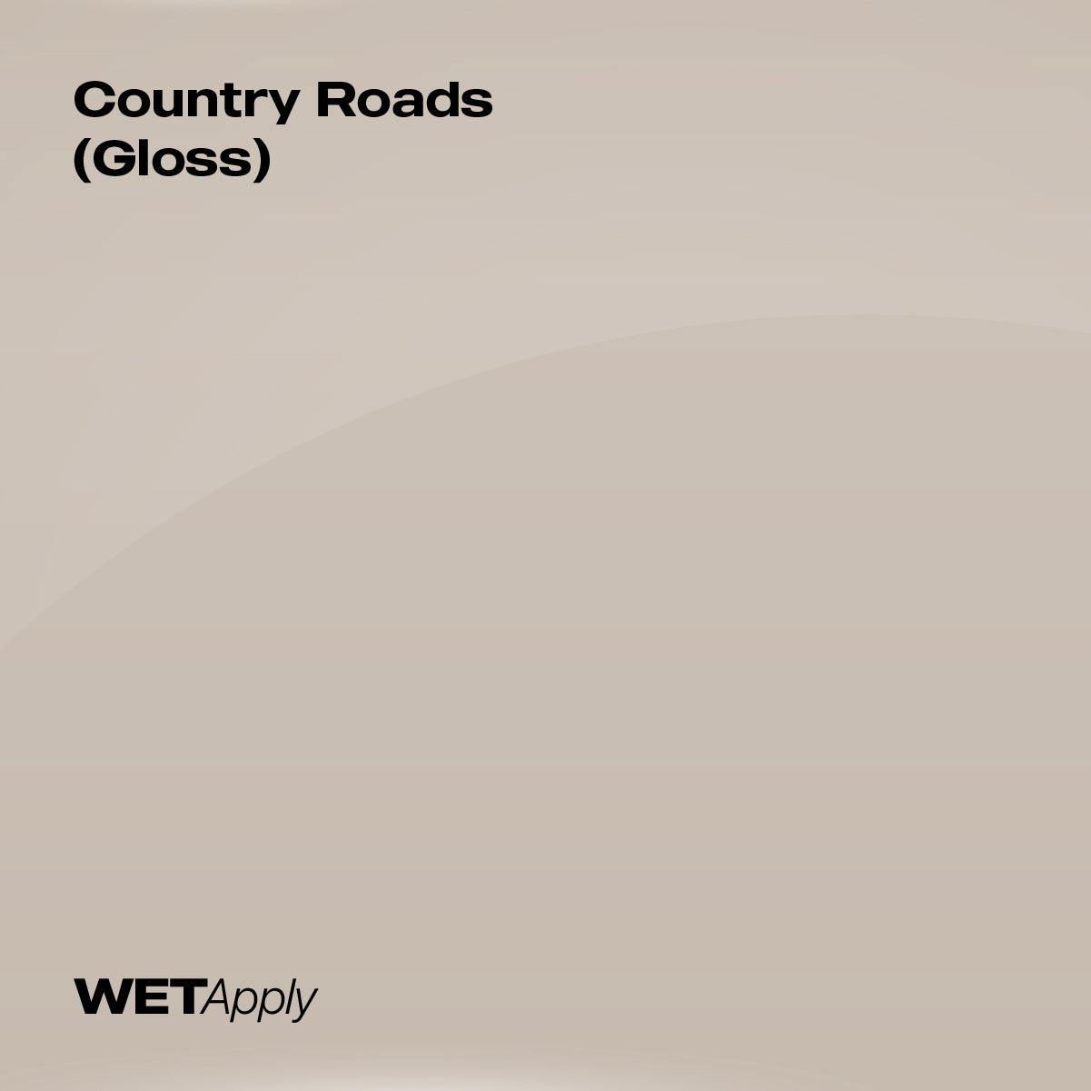 Country Roads (Gloss) paint protection film installed on vehicle – premium automotive PPF