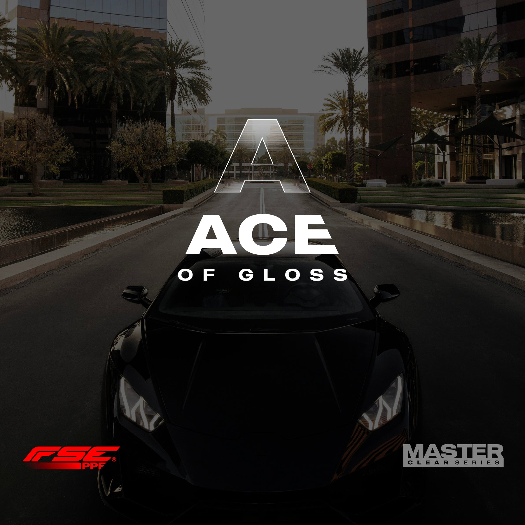 Ace of Gloss paint protection film installed on vehicle – premium automotive PPF