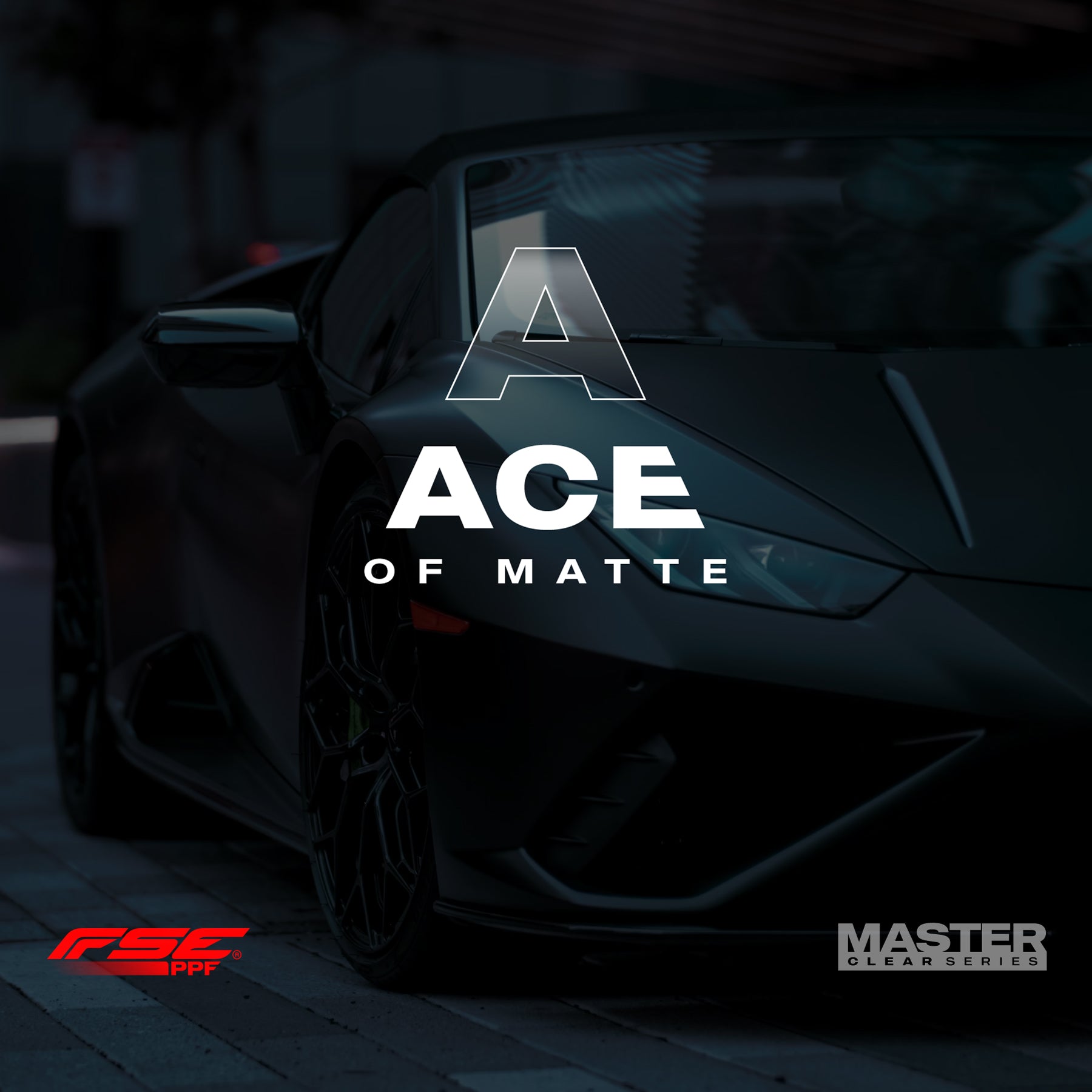 Ace of Matte paint protection film installed on vehicle – premium automotive PPF
