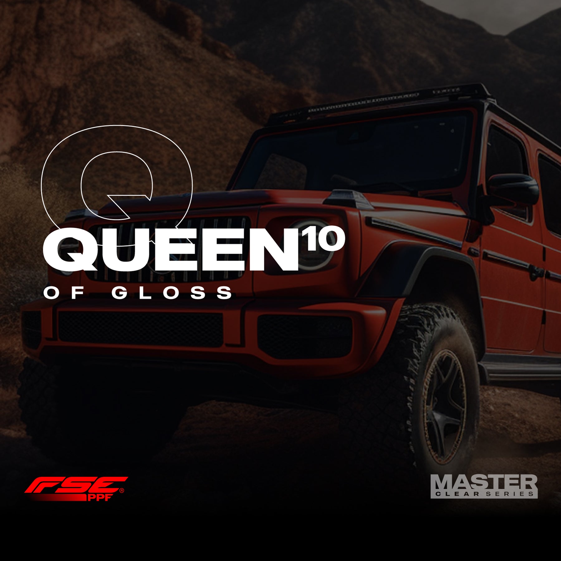 Queen of Gloss 10MIL paint protection film installed on vehicle – premium automotive PPF