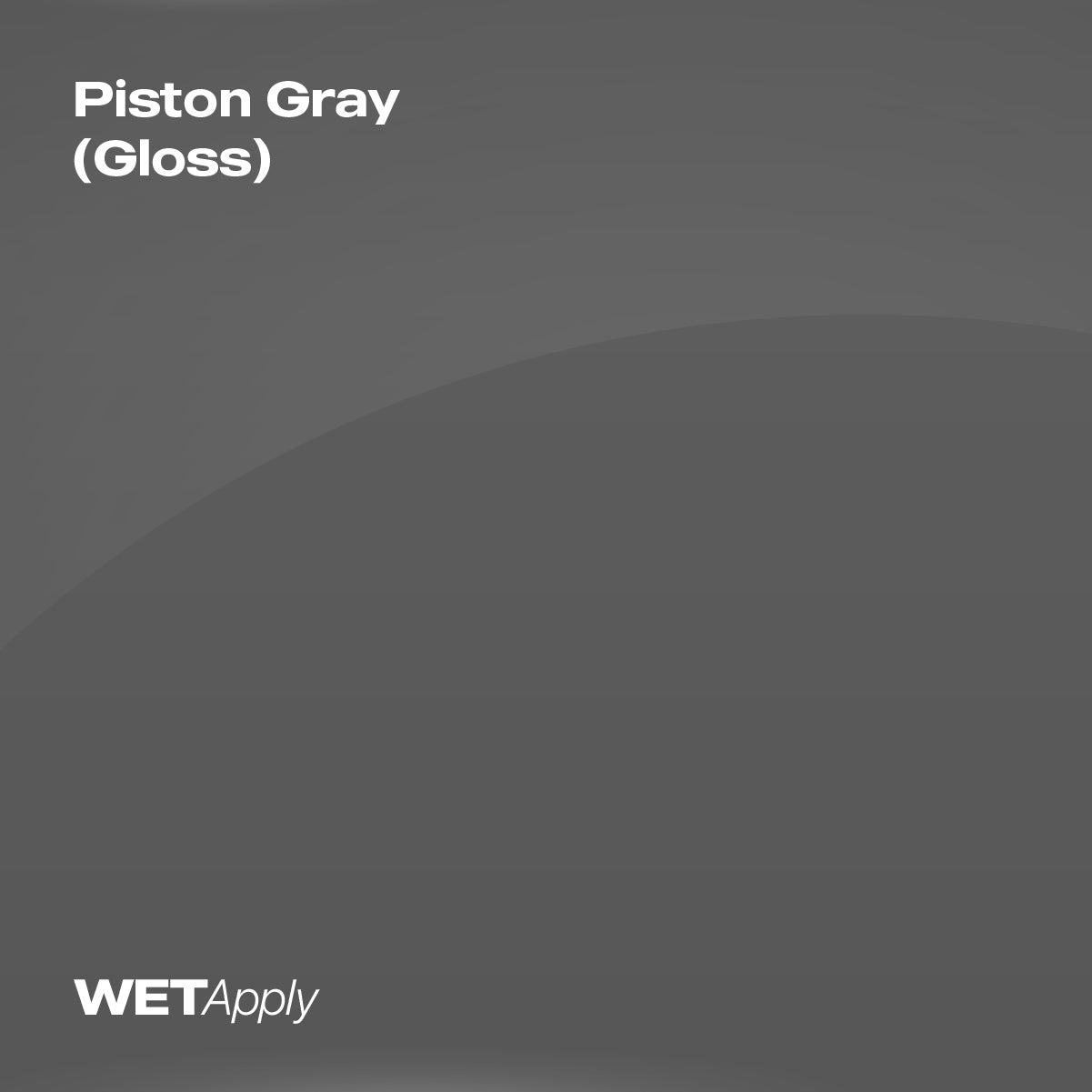 Piston Gray (Gloss) paint protection film installed on vehicle – premium automotive PPF