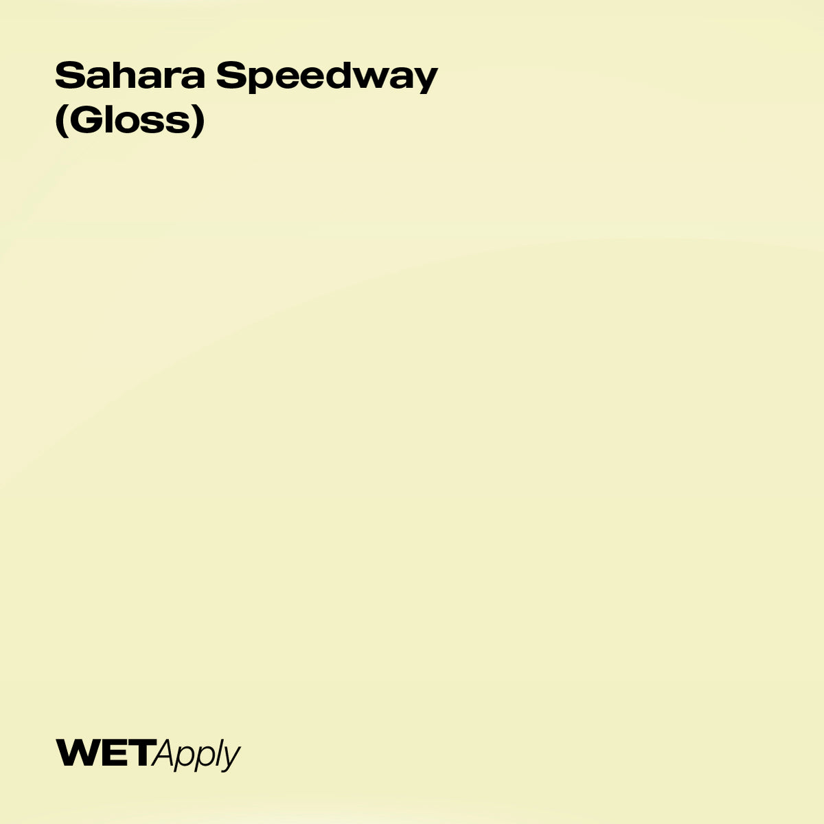 Sahara Speedway (Gloss) paint protection film installed on vehicle – premium automotive PPF