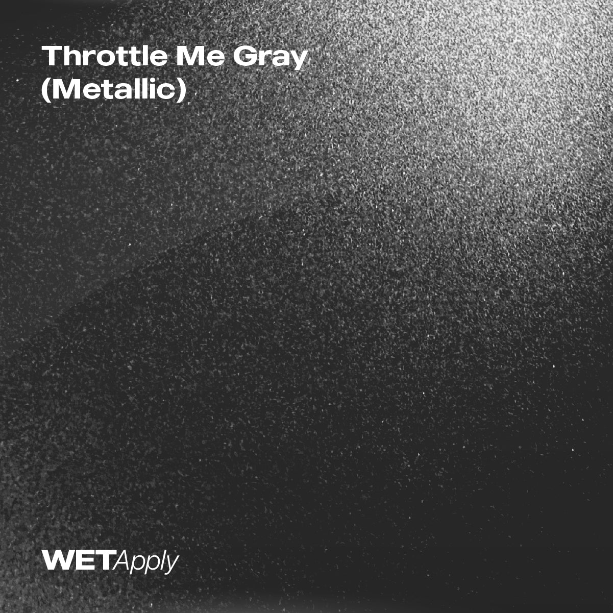Throttle Me Gray (Metallic) paint protection film installed on vehicle – premium automotive PPF