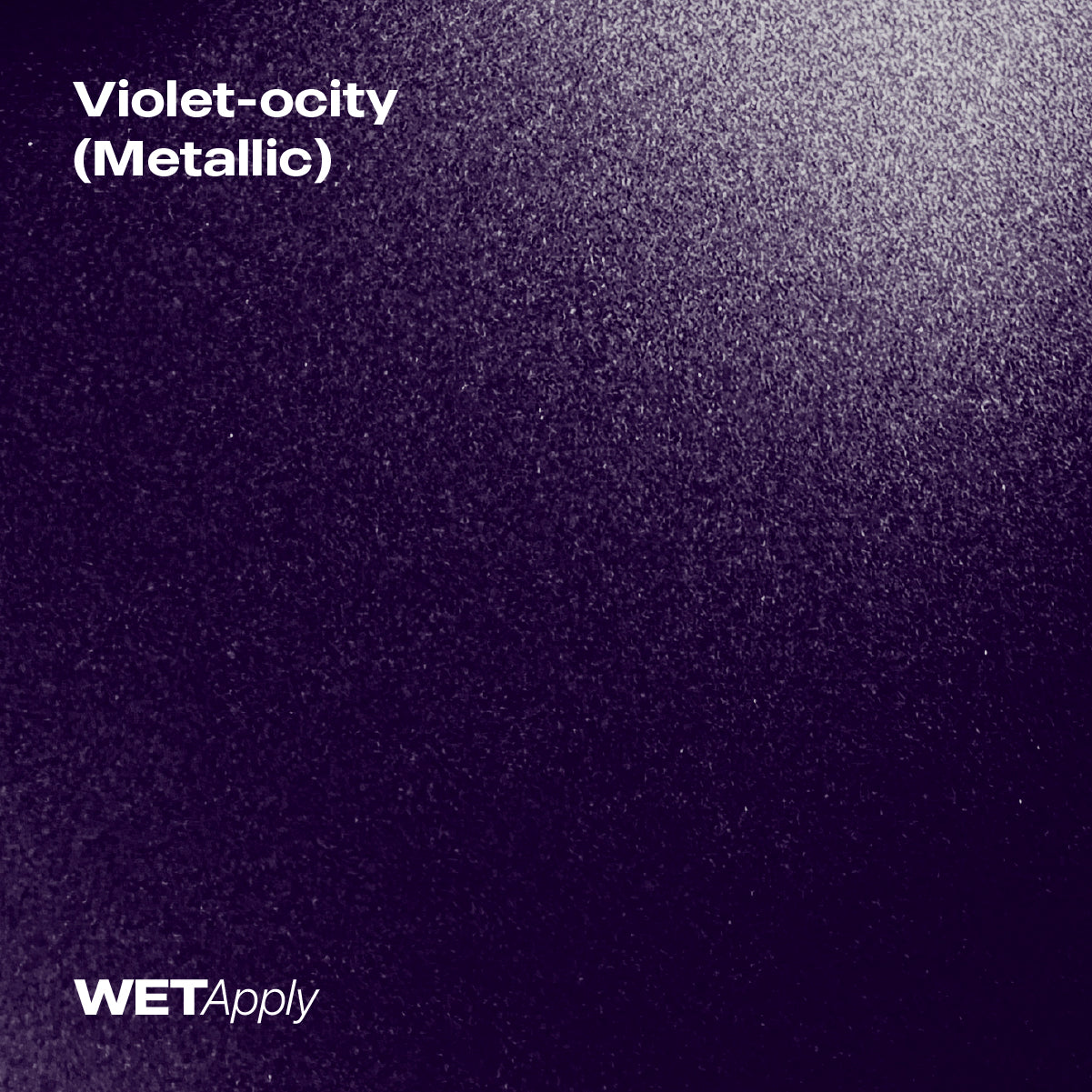 Violet-ocity (Metallic) paint protection film installed on vehicle – premium automotive PPF