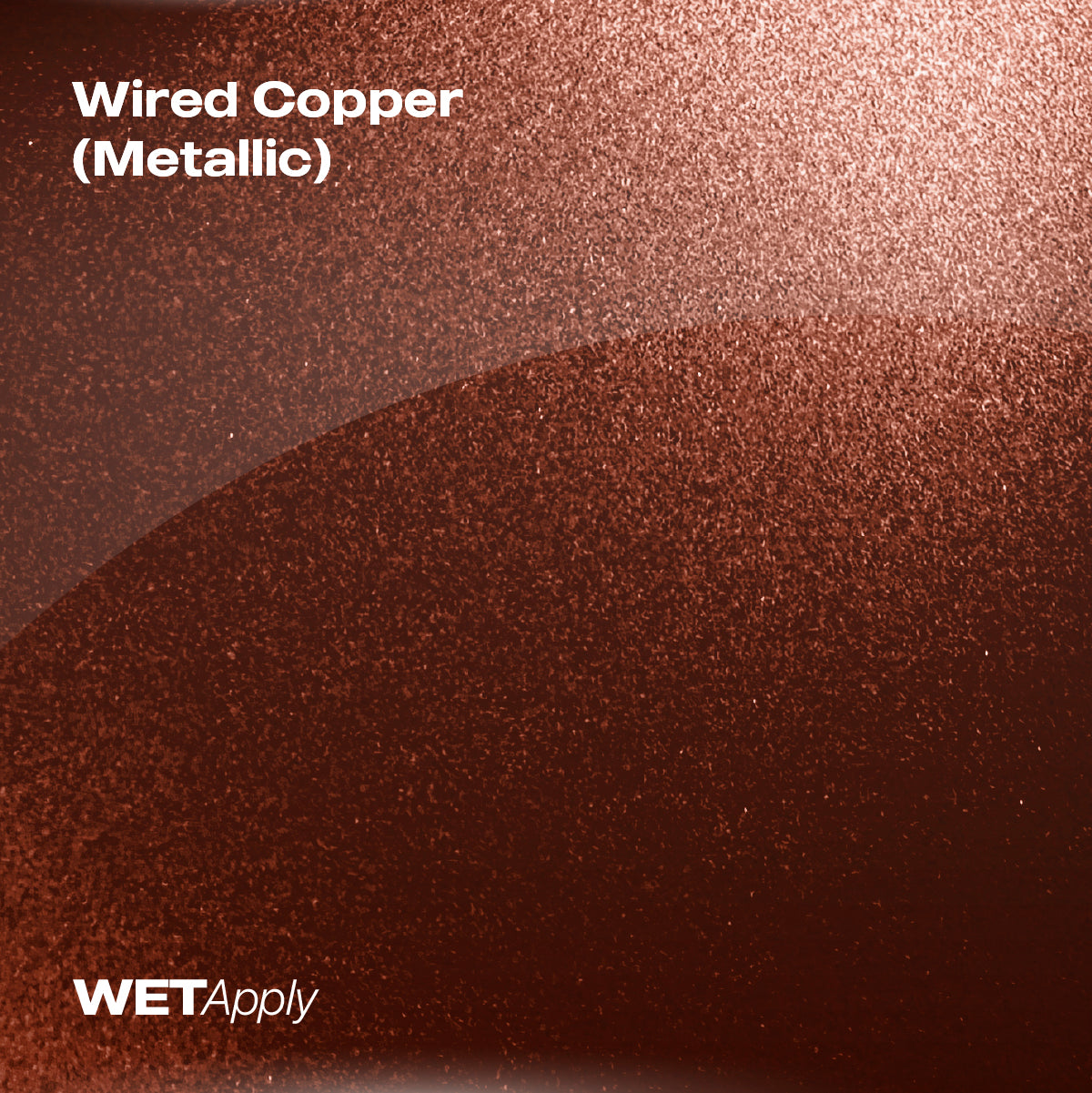 Wired Copper (Metallic) paint protection film installed on vehicle – premium automotive PPF